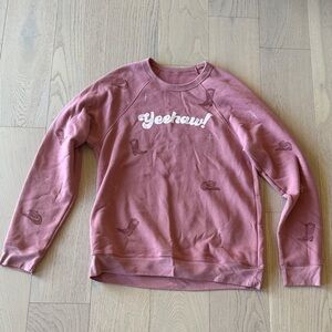 Pink Yeehaw Sweatshirt
